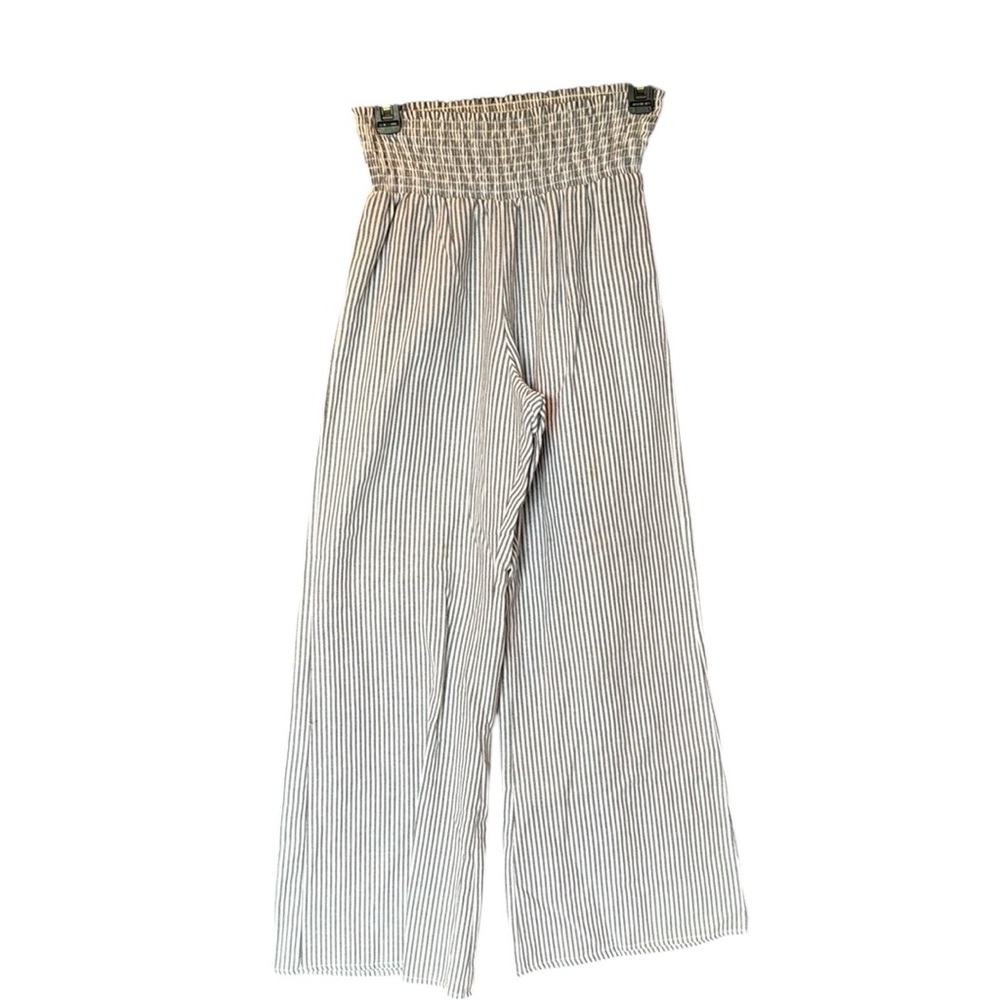 Active USA Navy and White Striped Pants